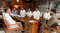 Newly appointed 5 city corporations administrators meet PM