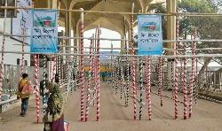 Ticket verification in three steps at Kamalapur station