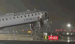 'Incident' between plane, vehicle halts flights at NY airport