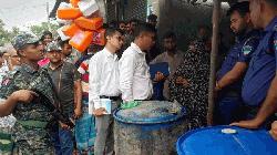800L of illegal petrol seized in Satkhira, shop owner fined