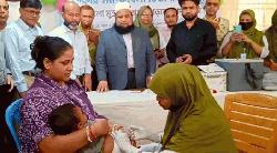 Emergency measles vaccination underway
