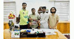 DU KJ hall union leaders pay courtesy call on new provost