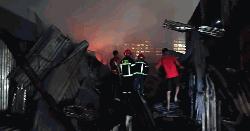 Fire at Tongi's Millgate slum doused