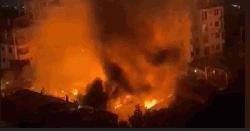 5 units deployed as fire breaks out at Diabari slum