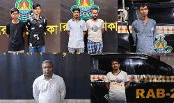 Ex-Jubo Dal leader Moin among 7 arrested over extortion at Dr Kamrul's hospital