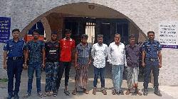 7 arrested on the eve of Pohela Baishakh in Munshiganj