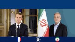 Pezeshkian tells Macron Europe can push US to respect international law