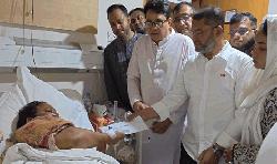 PM stands by ailing wife of BNP leader Mahbub