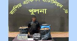 Youth held with hemp in Bagerhat