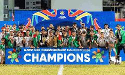 SAFF winning U-20 football team gets reception