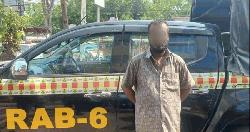 Convicted drug case accused held in Khulna