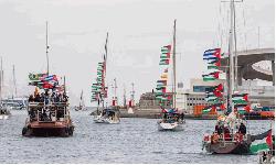 Gaza flotilla organisers say surrounded by Israeli 'military boats'