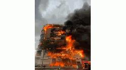 At least 8 killed in large fire at Iran shopping complex