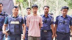 Man held over hacking sleeping wife to death in Narail