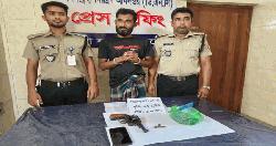 Jubo Dal leader held with firearms, drugs in Jashore