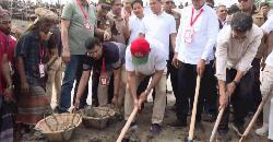 PM inaugurates re-excavation of Khorddo Khal in Chandpur