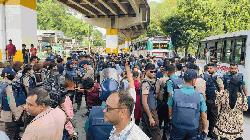 Police, NCP activists clash in Ctg over July graffiti removal