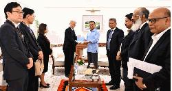 ADB President Masato Kanda meets PM