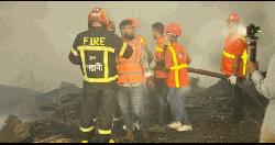 Kalshi slum fire brought under control