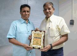 Jiban Islam awarded Shangshaptak Excellence Award-2026 