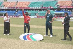 Bangladesh bat first in T20I opener