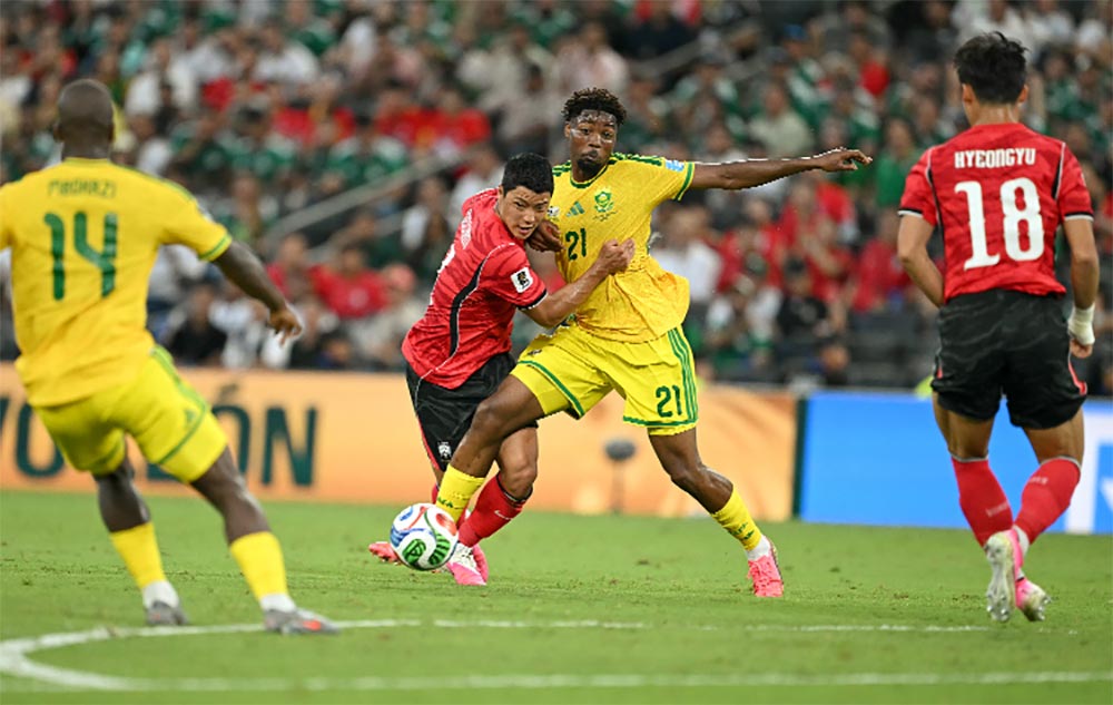 South Africa stun South Korea to make World Cup history