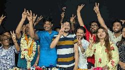 Shiba Shanu elected President, Joy Chowdhury GS