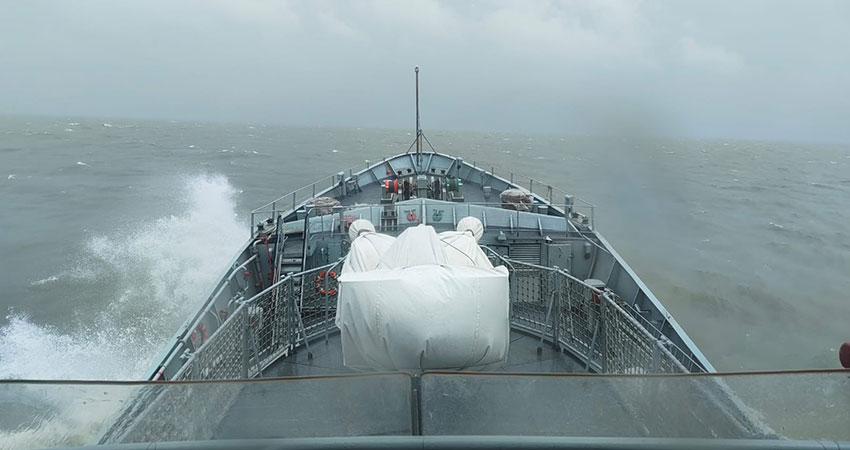 6 fishermen missing after trawler capsizes in Bay of Bengal: Navy rescue underway