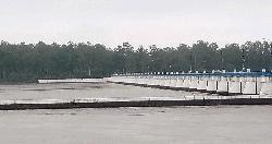 Teesta River water falls 16cm below danger level
