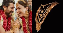 Jeweller reveals details behind Rashmika Mandanna's bridal gold jewellery