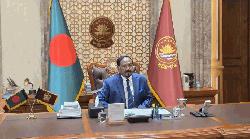 Acting President begins official duties at Bangabhaban