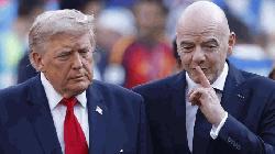 Trump says would be 'terrible mistake' to replace FIFA's Infantino