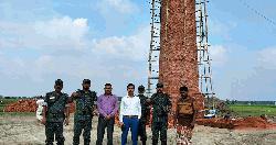 Brick kiln on farmland: Owner fined Tk 100,000 in Naogaon