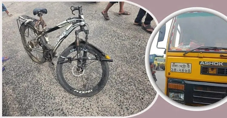 Man killed in Ctg port covered van accident