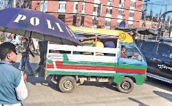 3,206 cases filed over traffic violations in two days
