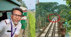 Young man narrowly escapes train accident on Brahmaputra rail bridge