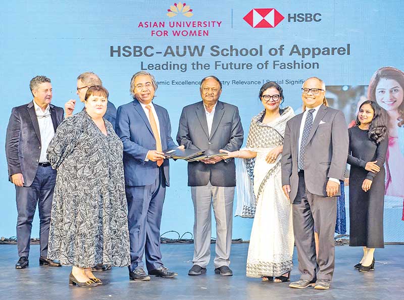 HSBC launches 1-year Master course on apparels in AUW 