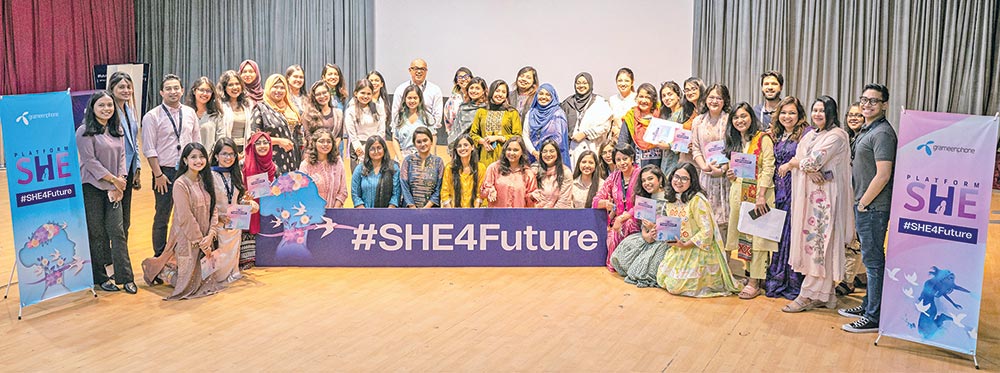 Grameenphone’s platform SHE 4.0 launched