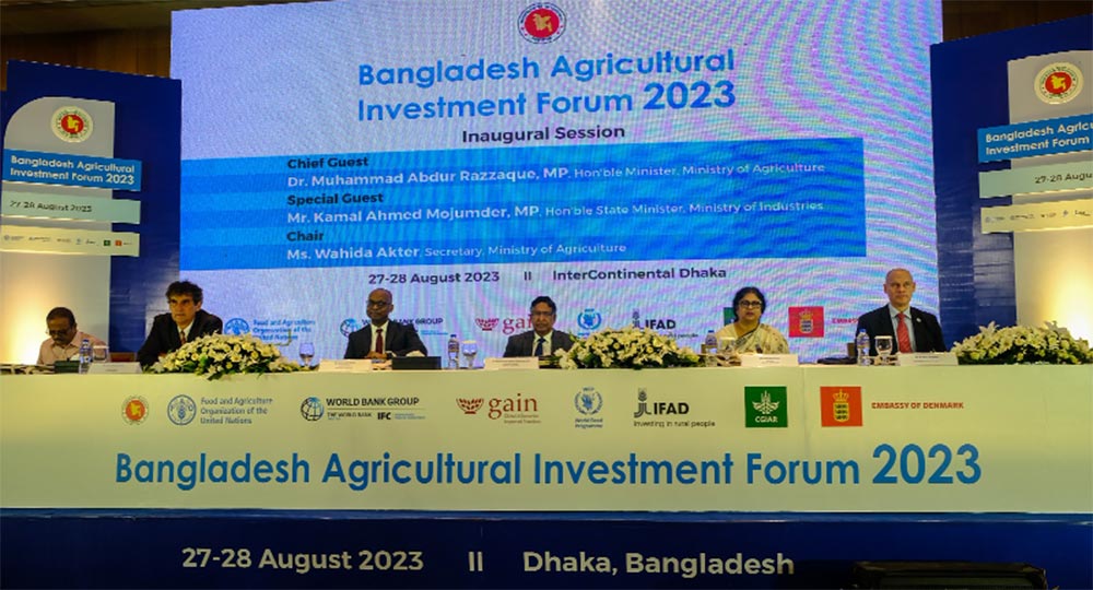 Maiden Bangladesh Agricultural Investment Forum launched 