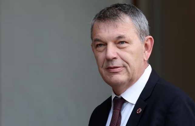 UNRWA Commissioner-General Philippe Lazzarini arrives to attend an international humanitarian conference for the people of Gaza at the Elysee Palace in Paris, France, November 9, 2023. REUTERS/Claudia Greco/File Photo 