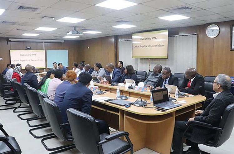 Tanzania team in Dhaka to know e-GP procedures
