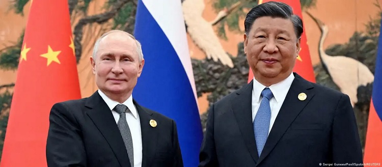 The close ties between Russian President Putin and Chinese President Xi give NATO a headache PHOTO: REUTERS