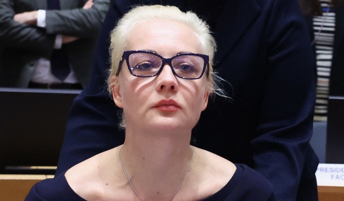 Russia on Tuesday announced an arrest warrant for Yulia Navalnaya, accusing the exiled opposition figure of participating in an "extremist organisation". (AFP/File)