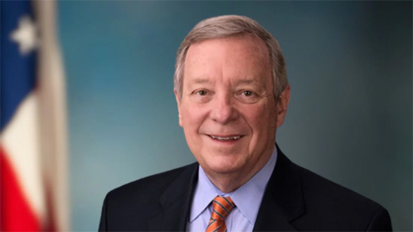 US Senate Majority Whip Dick Durbin. Photo: Collected