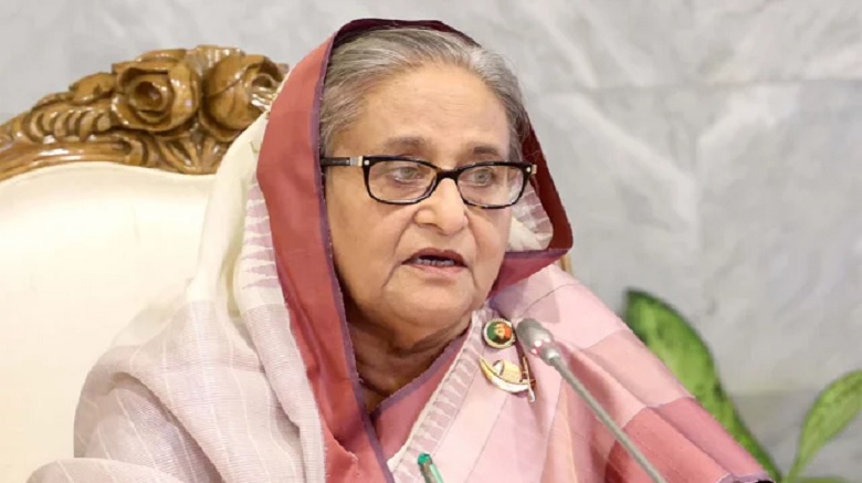 Former Prime Minister Sheikh Hasina. File Photo