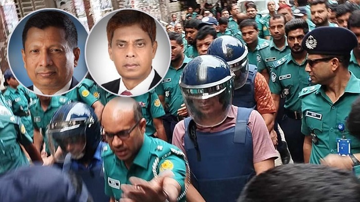 Former IGPs Mamun, Shahidul remanded in murder cases