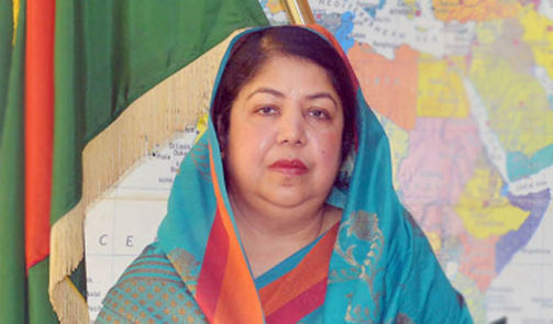 Former speaker of parliament Dr Shirin Sharmin Chaudhury