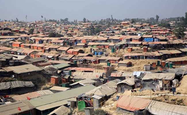 The image shows the view of the Rohingya camp in Cox’s Bazar. Photo: Collected