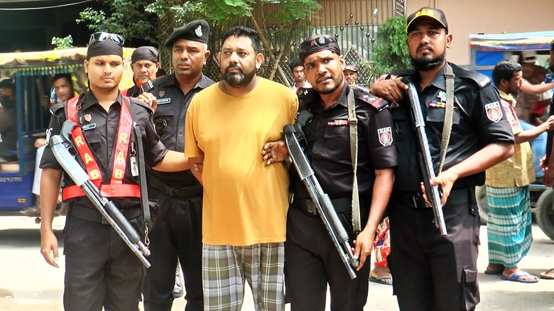 An investigation team of Rapid Action Battalion (RAB) inspected the sites related with the murder of student Twaki along with the accused in the murder case Shafayet Hossain Shipon.