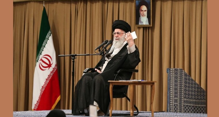 Iran's Supreme Leader Ayatollah Ali Khamenei earlier said Israel's killing of top Hezbollah commanders couldn't bring the Iran-backed Lebanese militant group to its knees. (File/AFP)